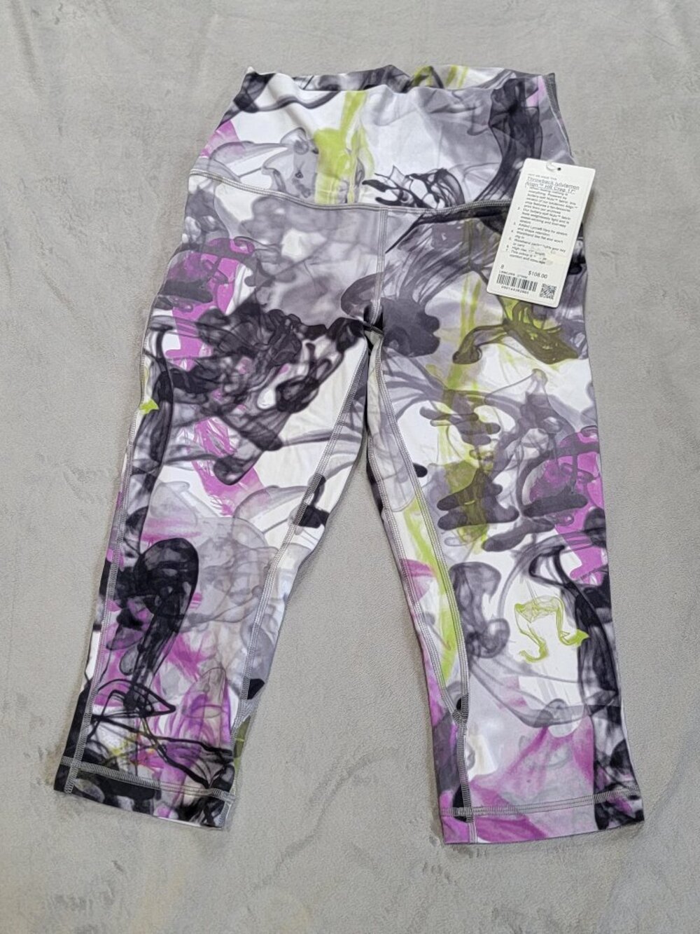 Lululemon Throwback Print Align High-Rise Crop 17"